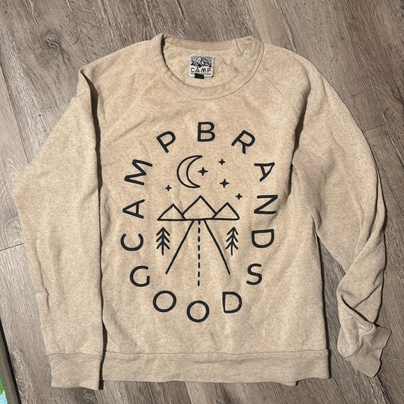 Camp Brand Tops - Camp Brand Sweatshirt